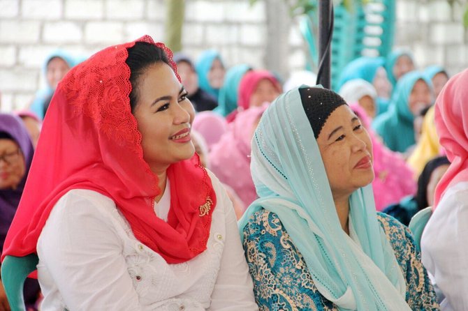 puti guntur resmikan pondok pesantren di sidoarjo