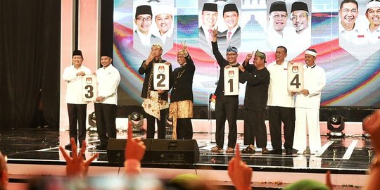 Debat publik Pilgub Jabar digelar hari ini, para calon beradu visi misi
