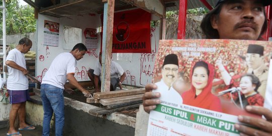 Menangkan Gus Ipul - Puti, puluhan warga Surabaya bangun posko