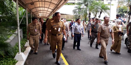 Cek tata kelola air, Pemprov DKI 'ketok pintu' gedung tinggi di Thamrin