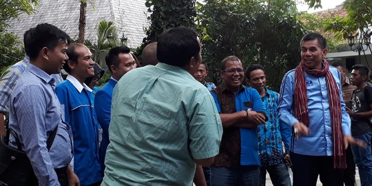 Sambangi DPP Demokrat, KNPI bahas survei calon pemimpin RI