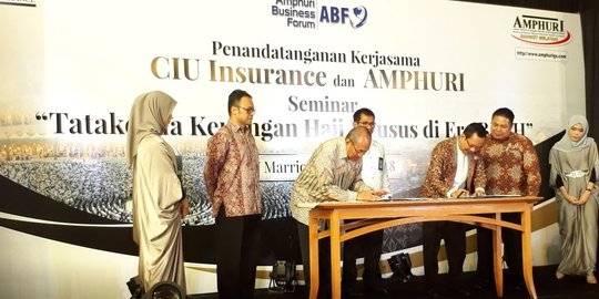 CIU Insurance gandeng Amphuri terkait jaminan uang calon jemaah haji dan umrah