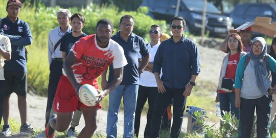 Meski kompetisi kurang, Menpora yakin cabor rugby bisa jadi kebanggaan Indonesia