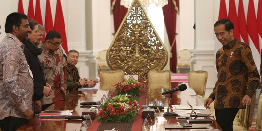 Jokowi terima kunjungan delegasi US Asean Business Council