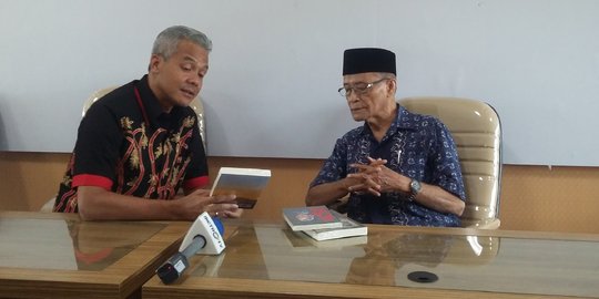 Bertemu Buya Syafii, Ganjar dipesan agar program kampanye realistis