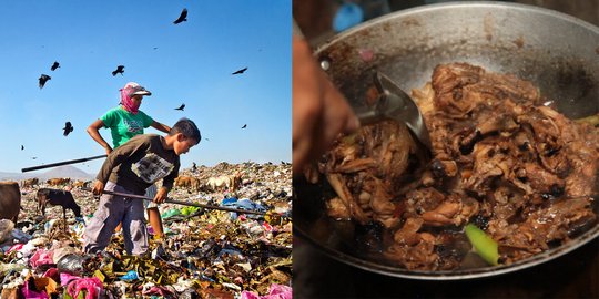 Kisah muram dari bisnis daging limbah di Filipina, dari tong sampah ke warung-warung