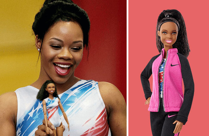 gabby douglas juara senam