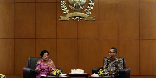 Megawati bertemu pimpinan MPR bahas program kerja BPIP