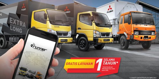 Fitur baru Mitsubishi Fuso mudahkan pengguna mengontrol bisnisnya