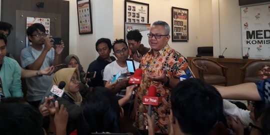 Ketua KPU nilai calon kepala daerah ditetapkan tersangka tak perlu diganti