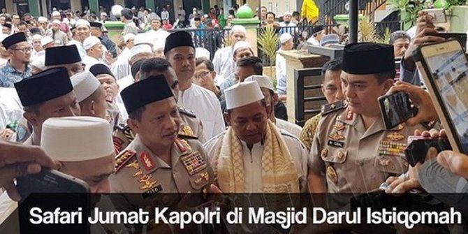 Bertemu ulama besar Depok, Kapolri minta doa agar Indonesia kuat dan tak terpecah