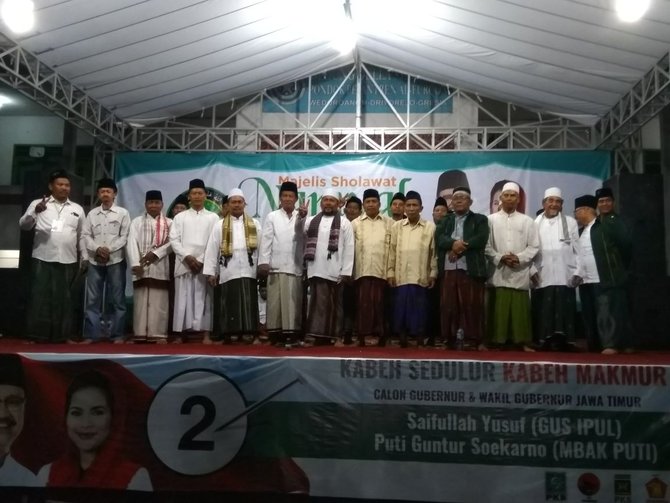 gus ipul hadiri sholawatan di ponpes al furqon gresik