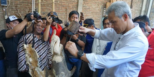 Lestarikan budaya lokal Jepara, Ganjar ingin ada jurusan seni ukir di SMK