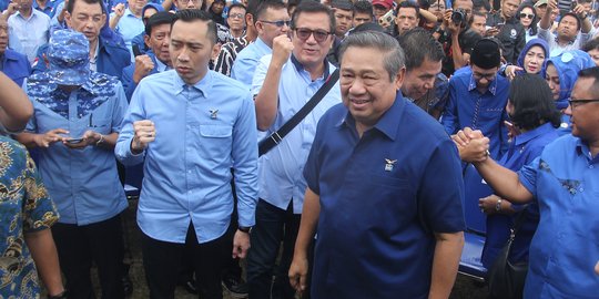 SBY sambangi Gedung DPR, jadi pembicara seminar perempuan dan kemiskinan