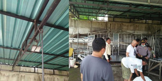 Gunakan kabel, seorang pelajar SMA gantung diri