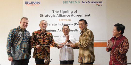 Siemens gandeng Barata Indonesia produksi turbin pabrik gula untuk pasar Asia