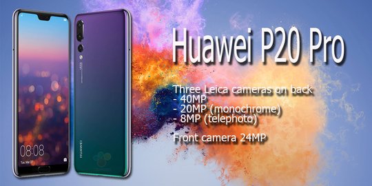 Pakai kamera Leica 40MP, Huawei P20 Pro coba kejar Nokia Lumia 1020