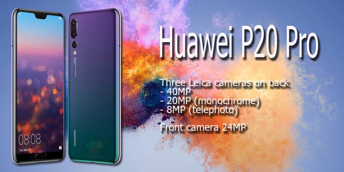 Pakai kamera Leica 40MP, Huawei P20 Pro coba kejar Nokia 