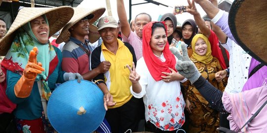 Di Lamongan, Puti janji kuatkan petani tambak melalui penguatan infrastruktur