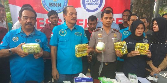 Gagalkan peredaran 30 kg sabu-sabu, BNN tembak punggung tersangka