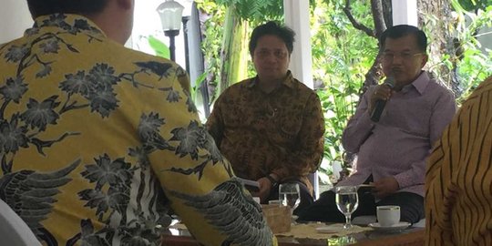 Mahyudin ditawari Airlangga jadi menteri, JK bilang 'Yang tentukan itu Presiden'