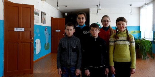 Sekolah di pelosok Rusia ini hanya punya enam murid