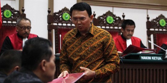 PK ditangani Hakim Artidjo Alkostar, ini pesan Ahok