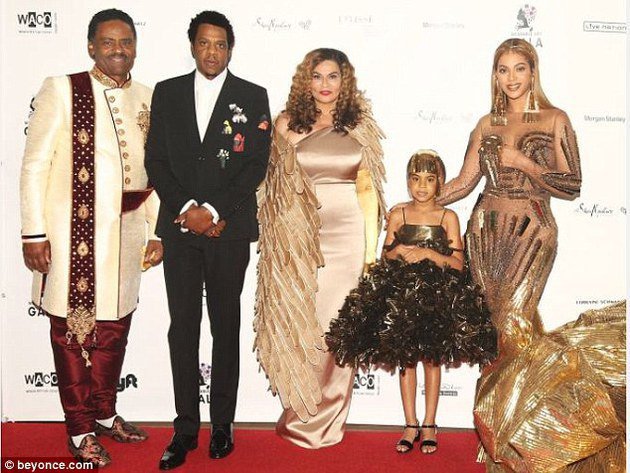 penampilan beyonce dan blue ivy