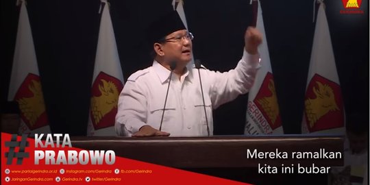 Istana: Apa dasar Prabowo menyatakan 2030 Indonesia bubar?