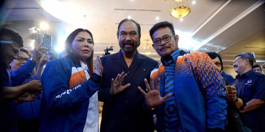 Gubernur Sulsel Syahrul Yasin Limpo dan Bupati Minut gabung NasDem
