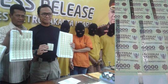 Hati-hati tertipu meterai palsu dijual murah lewat online