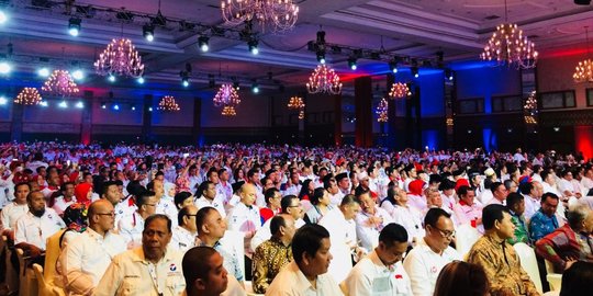 Jokowi, Wiranto hingga Panglima TNI hadiri Rapimnas Perindo