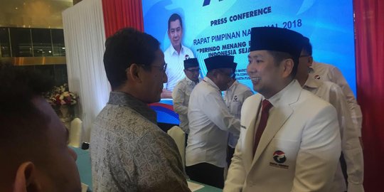 Hadir Rapimnas Perindo Sandi bilang Kami bukan kacang  