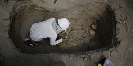 Penemuan makam bangsa Chimu dari abad ke-10 di Peru