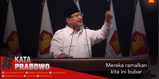 'Cawapres Prabowo yang penting nasionalis religius'