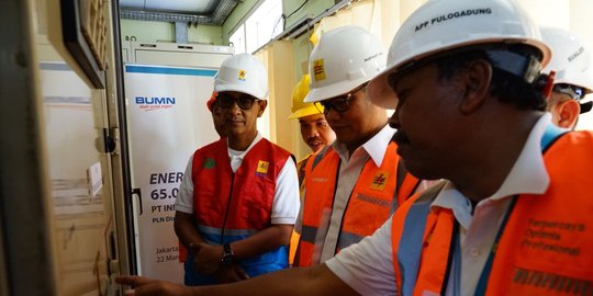 PLN alirkan listrik 65 juta VA ke industri baja di Pulogadung