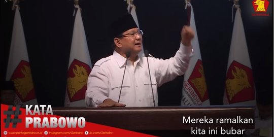 Tak rela Indonesia dirampok, Prabowo ingin bersahabat dengan asing
