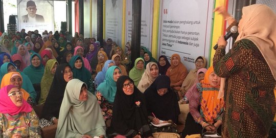 Tak mau Khofifah-Emil kalah, Muslimat NU Surabaya gelar pelatihan