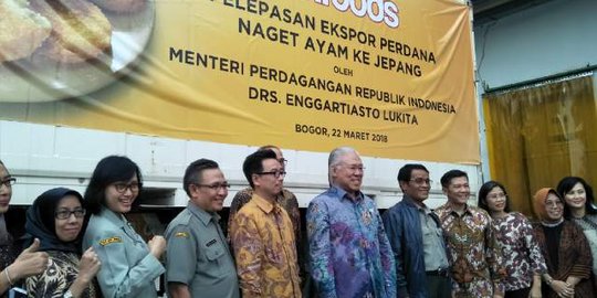 Cetak sejarah, Indonesia ekspor 6.000 kg nugget ayam perdana ke Jepang