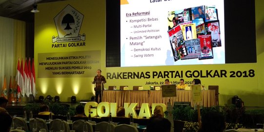 'Golkar harus serius memikirkan kadernya untuk menjadi cawapres'