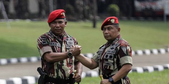Mayjen Eko Margiyono resmi menjabat Danjen Kopassus