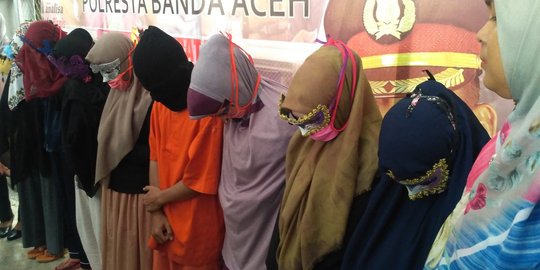 Polisi bongkar prostitusi daring di Aceh, muncikari dan 7 PSK diciduk