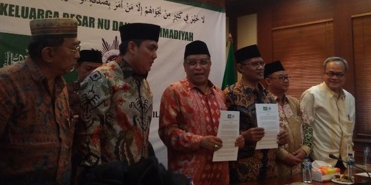 PBNU & PP Muhammadiyah buat 5 pernyataan bersama terkait tahun politik