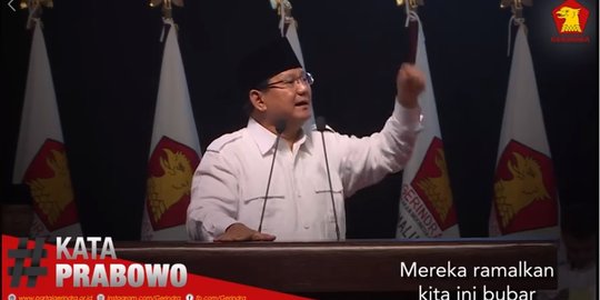 Pidato Prabowo Indonesia bubar, Idrus Marham ingatkan 'Pemimpin tak boleh pesimis'