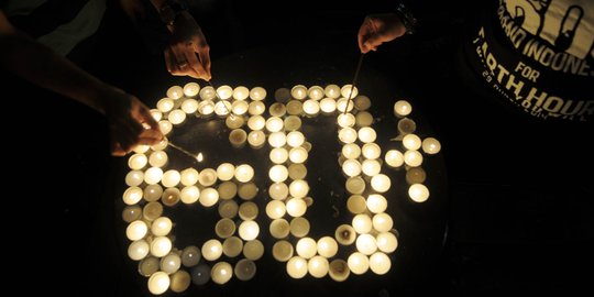 Earth Hour, Anies Baswedan ajak warga Jakarta matikan lampu satu jam