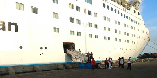 Kapal pesiar Ocean Dream berlabuh di Jateng, penyambutan lebih meriah dibanding Bali