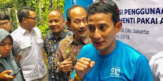 Wagub Sandiaga pastikan penerapan sistem jalan berbayar mulai diterapkan 2019