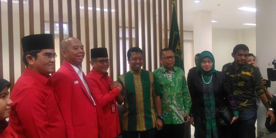 Pertemuan Sekjen PDIP dan Ketum PPP bahas cawapres Jokowi