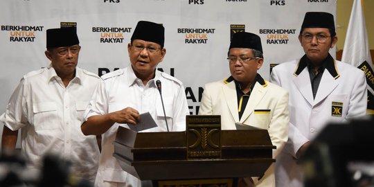 Gerindra kemungkinan deklarasi Prabowo dan cawapresnya bulan depan