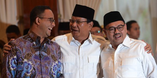 Prabowo kumpulkan partai koalisi, Anies Baswedan hadir